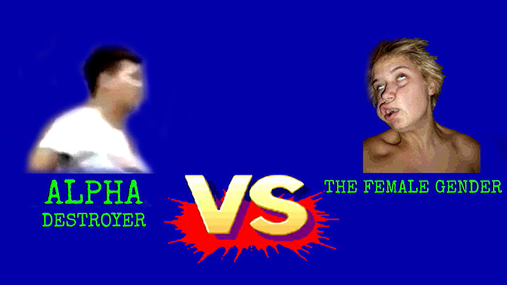 お店で喧嘩になった男女の映像にストリートファイターの映像を合わせてみた動画。