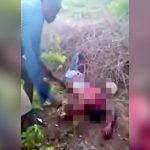 【閲覧注意】マチェーテで身体をズタズタにされて殺された男性のグロ動画。