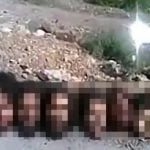【閲覧注意】切断した捕虜の頭を並べて撮影するテロリストたちの映像。