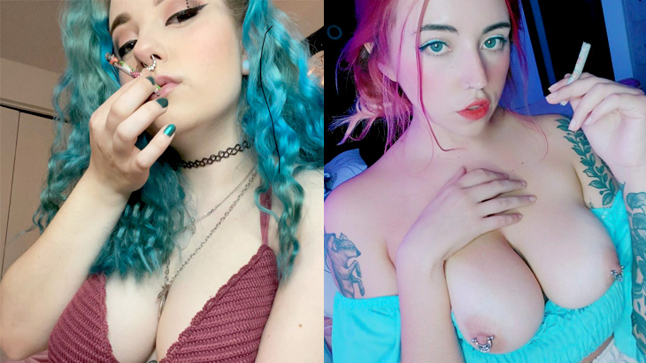 マリファナを吸う女の子たちのエッチな画像32枚