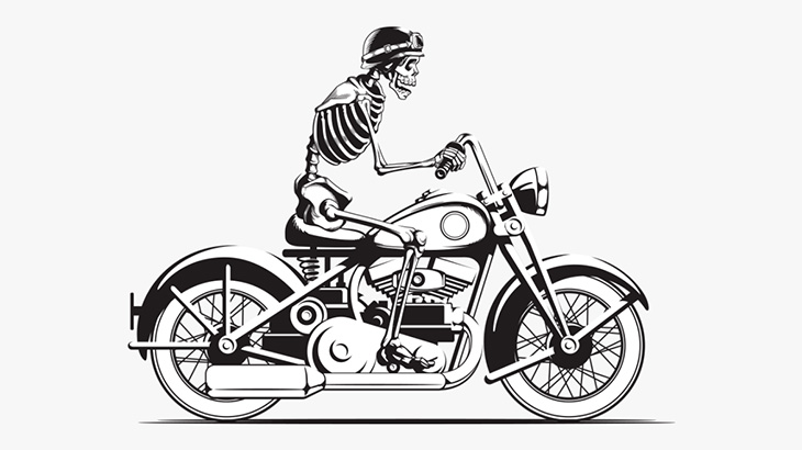 【閲覧注意】バイク事故でここまで身体バラバラになる･･･？（動画）