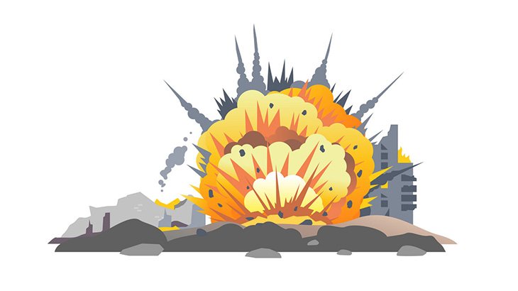 【閲覧注意】爆撃を受けて頭が割れてしまった子供たちの死体（動画）