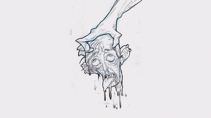 【閲覧注意】マチェーテで首を叩き切られる男の身体がビクビクと･･･（動画）