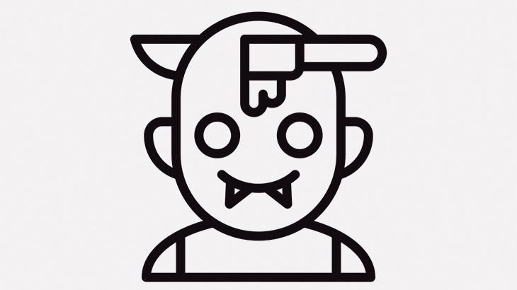 ?にナイフが突き刺さっても争い合う気満々な女さん（動画）