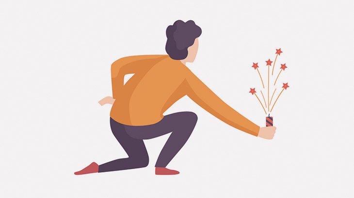 【閲覧注意】ギャングさん、人間の身体を花火で破壊してしまう･･･（動画）