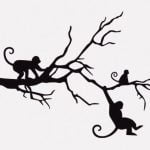 木の上にいたお猿さん、飛び降り自殺してしまう（動画）