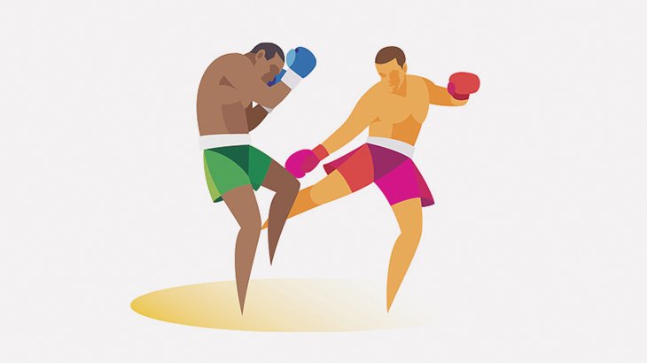 UFCファイターさん、ローキックで脚が折れてしまう（動画）