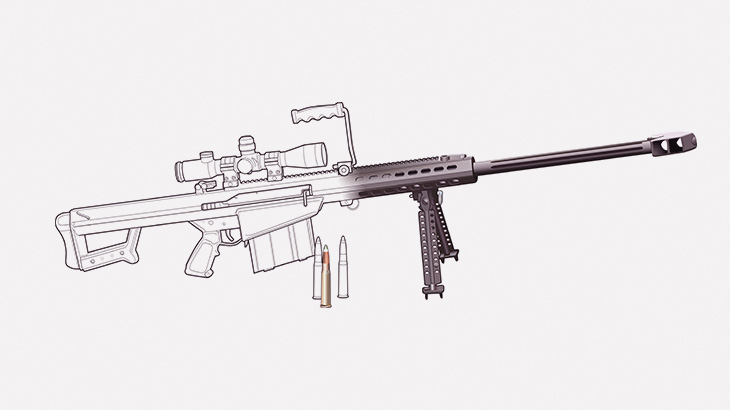 叫びながら重機関銃を撃ちまくる、アドレナリンがドバドバ出てそうな兵士（動画）