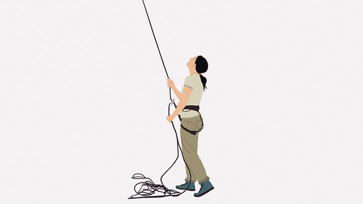 男女のロッククライマーさん、ロープに宙吊りのままセックスしてしまう（動画）