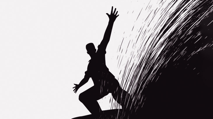 めっちゃかっこよくバイクで転倒した男（動画）