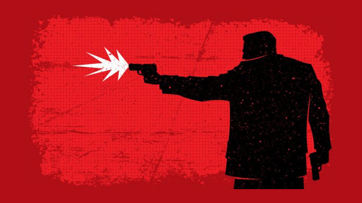 道を歩いていた男性、息子の目の前で銃殺されてしまう（動画）