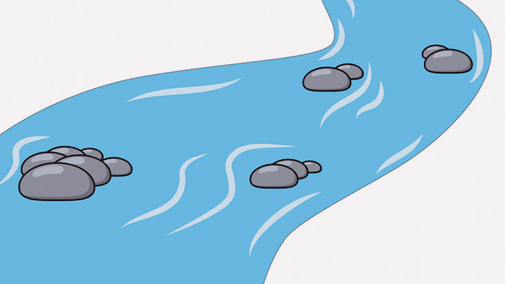 【閲覧注意】川から人間の頭と足だけが流れてきたんだけど･･･（動画）