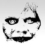 何かに取り憑かれた男が撮影される（動画）