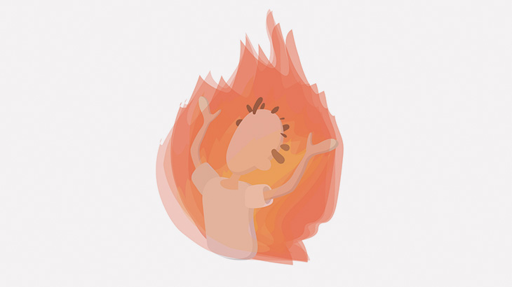 【微閲覧注意】住民たちに燃やされた男、上半身の皮膚が剥がれてしまう･･･（動画）