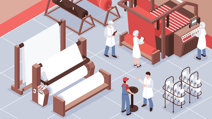 繊維工場で働く女性、機械を掃除中に巻き込まれて死亡･･･（動画）