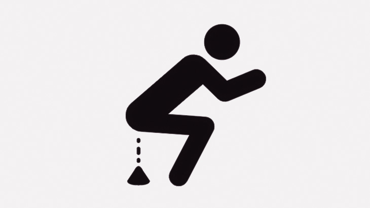 【クソ注意】なぜかパンツおろして椅子に座ってた男、ウンコ漏らしてしまう（動画）