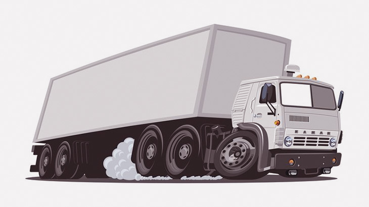 【閲覧注意】トラックに轢かれた人間、ぐっちゃぐちゃ･･･（動画）