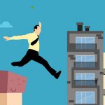 【閲覧注意】飛び降りした男が地面に激突する瞬間、ヤバすぎ･･･（動画）