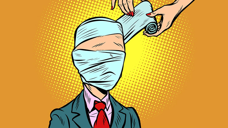 【閲覧注意】おじいちゃんの頭に巻かれた包帯を外した結果･･･（動画）