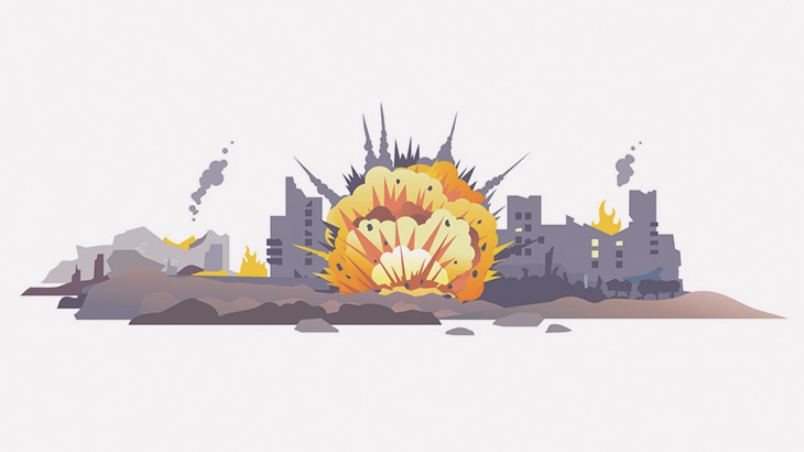 日常の中で爆撃で死ぬ可能性が高い国、シリア（動画）