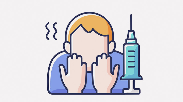 注射が大嫌いな男、無事終わってテンション爆上がり（動画）