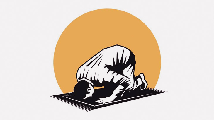 イスラム教信者の男、祈りを捧げている途中で死亡･･･（動画）