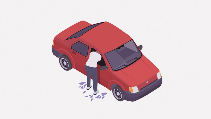 高速道路に現れた強盗、大胆すぎる･･･（動画）