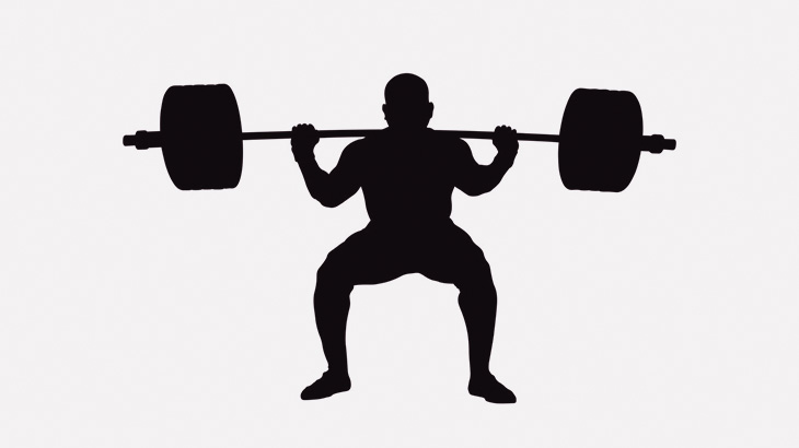 この男、バーベルスクワット中にヤバいことに･･･（動画）