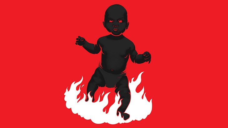 【閲覧注意】この赤ちゃん、「悪魔」として火で焼かれて殺されるらしい･･･（動画）