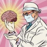 【閲覧注意】脳の中から血の塊を摘出する手術映像
