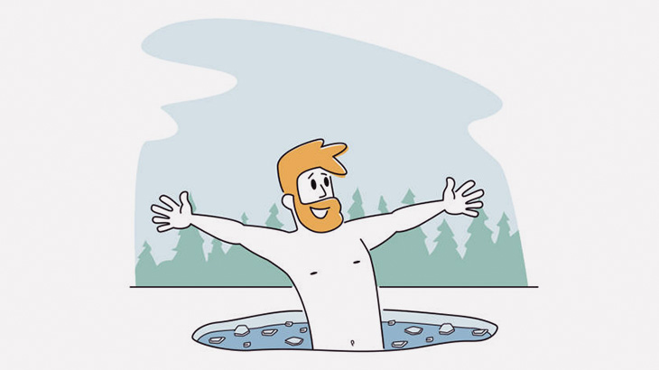 MANさん「寒中水泳するよ！」→ 死亡（動画）