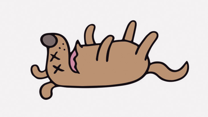 【微閲覧注意】犬を丸焼きにして食べる人々（動画）