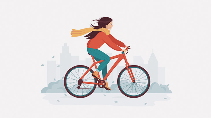 自転車に乗る人達 vs 絶対に滑らせるカーブ（動画）