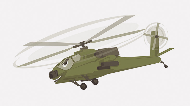 ロシア軍のヘリがウクライナ軍に撃墜される瞬間（動画）