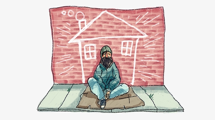 【閲覧注意】ホームレスの男、喧嘩の末に頭皮が剥がれてしまう･･･（動画）