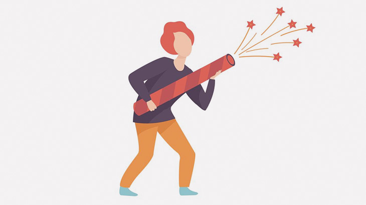 DQN黒人さん、他人に花火を撃って遊んでしまう（動画）