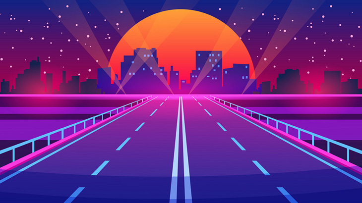 夜の高速道路を走っていた車、予想外の生き物を轢いてしまう（動画）