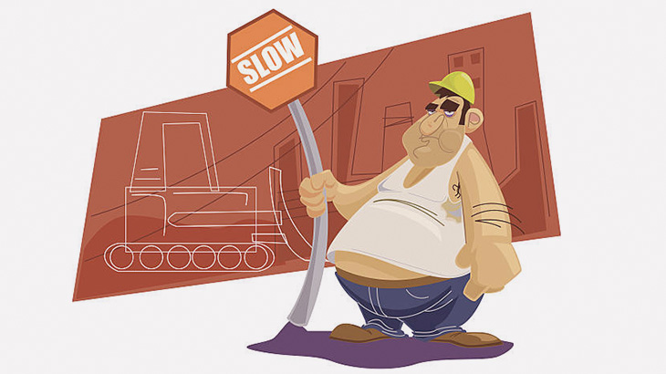 男「建設現場でデブが昼寝してたから晒すわｗｗｗｗ」（動画）