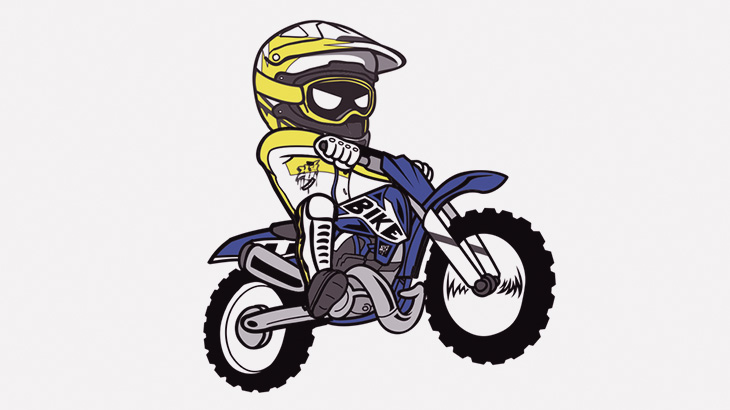 オフロード走ってたバイカーさん、森の中でこんな現場に遭遇してしまう（動画）