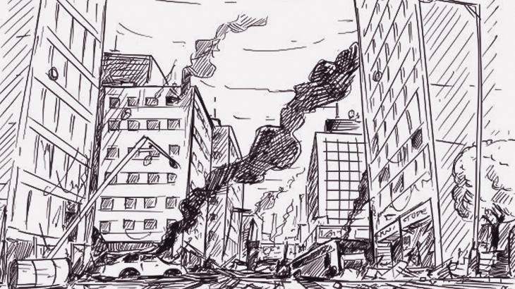 ウクライナのとある施設のビフォーアフター（動画）