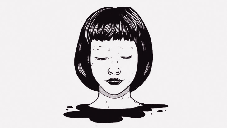 【閲覧注意】木に女の頭だけが置いてあるんだけど･･･（動画）