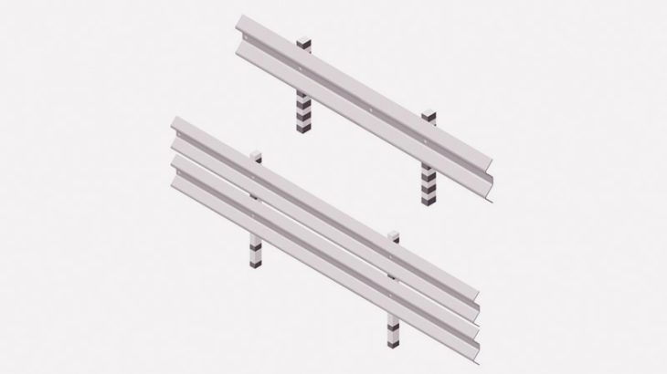 【閲覧注意】女性が車に轢かれる → ガードレールに激突してとんでもない姿に･･･（画像）