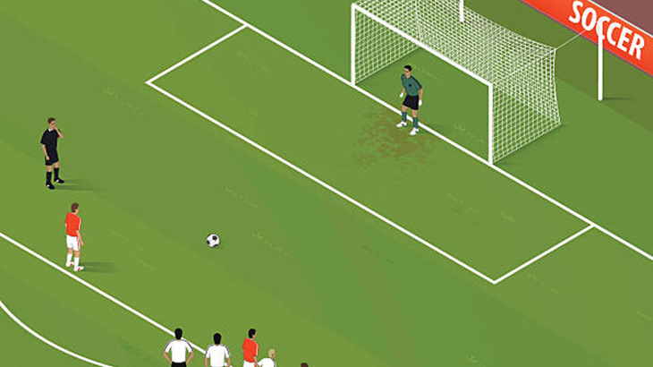 サッカーのPK戦で観客がとったこの行動、大炎上（動画）