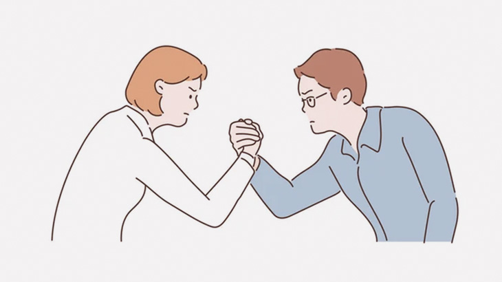 【微閲覧注意】女さん「腕相撲しましょ！」→ バキン！（動画）