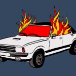 【微閲覧注意】車が炎上してる！撮影しよ！ → 予想外の映像が･･･（動画）