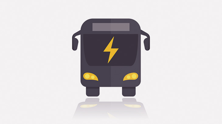 電動バス、突然花火みたいになって炎上（動画）