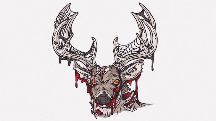 【閲覧注意】ハンター「ゾンビみたいな鹿を仕留めたわｗｗｗｗ」（動画）