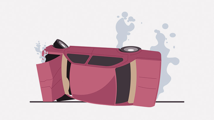 【閲覧注意】事故ったドライバー、ヤバい姿に変わり果ててしまう･･･（画像）