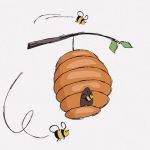 蜂の巣を爆竹で吹き飛ばすわｗｗｗｗ（動画）