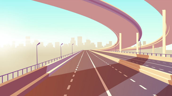 女ドライバーさん、高速道路を逆走して事故る（動画）